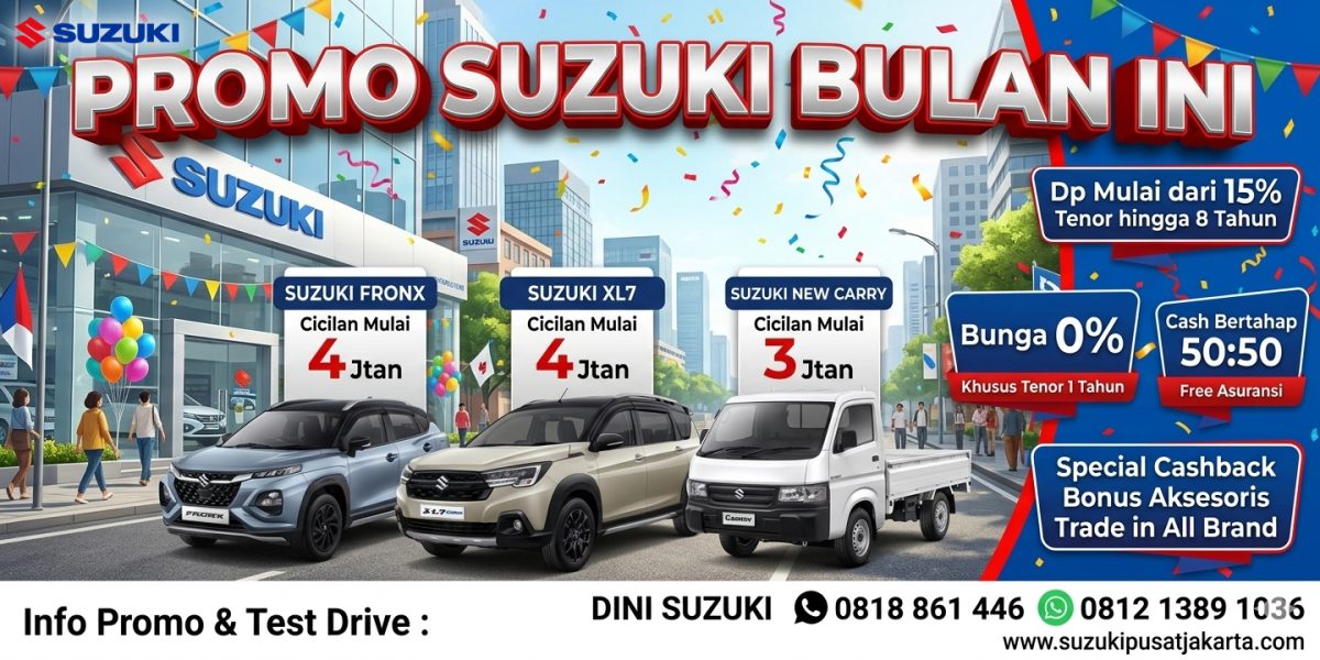 Promo suzuki Bulan ini